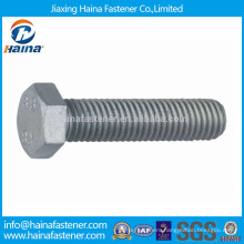 DIN933 geomet coated hex heavy bolt geomet finished bolt